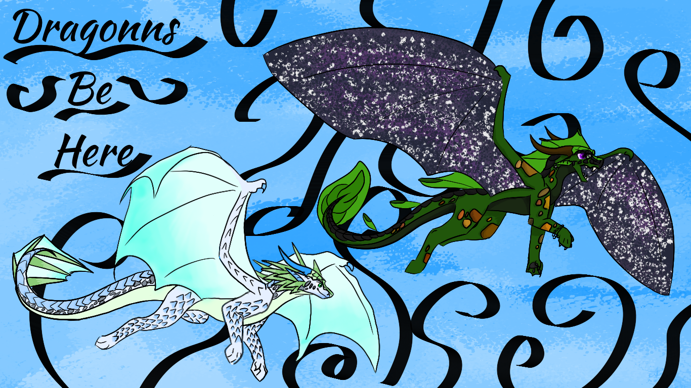 dragons-flying